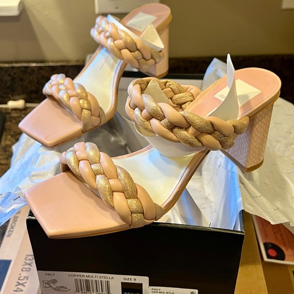 Dolce Vita Shoes - New in box Dolce Vita Paily Heels in Copper Multi Stella